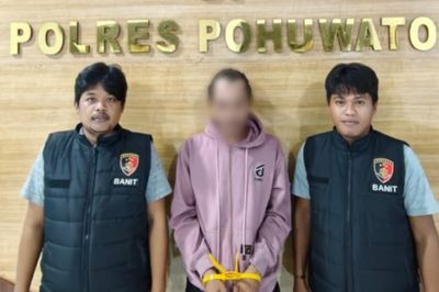 Viral Banting Wanita di Salon, Pria di Pohuwato Diringkus Polisi