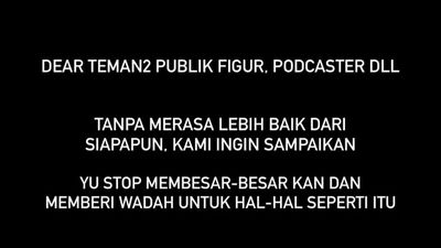 Pandawara Group Ingatkan Publik agar Tidak Mengglorifikasi Kasus Perselingkuhan