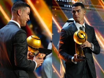 Cristiano Ronaldo Dinobatkan sebagai Pemain Terbaik Timur Tengah 2025, Ungguli Benzema dan Mahrez