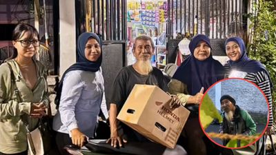 Momen Haru Driver Ojol Sepuh, Kejujuran Berbuah Rezeki untuk Pendidikan Anak