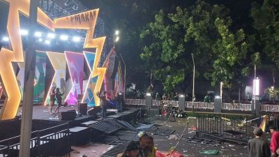 Konser Musik Reggae di TVRI Rusuh, Dua Orang Diamankan Polisi