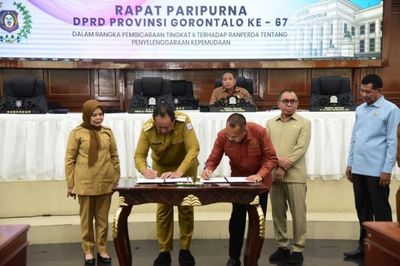 Sah! Provinsi Gorontalo Kini Punya Perda Kepemudaan