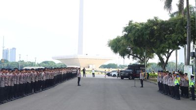 Ada Demo Buruh di Monas Hari Ini, Polda Metro Jaya Kerahkan 2 Ribu Lebih Personel