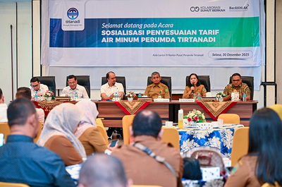 Perumda Tirtanadi Sesuaikan Tarif, Masyarakat Berpenghasilan Rendah Diuntungkan