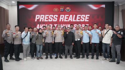 Menyambut 2026, Polres Bontang Ungkap Kasus Judol dan Illegal Oil dalam Catatan Kinerja 2025