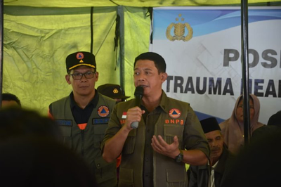 BNPB Pastikan Pengungsi Bener Meriah Aman di Tengah Aktivitas Gunung Burni Telong