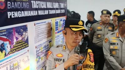 Bandung Siagakan 1.200 Personel Amankan Malam Tahun Baru 2026