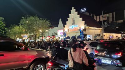 Malam Tahun Baru 2026 Wisatawan Malioboro Naik 1.000 Persen, Polisi Sebut Zero Pencopet