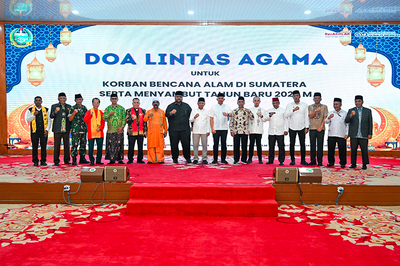 Menyambut 2026, Sumut Gelar Doa Lintas Agama untuk Pemulihan dan Harapan