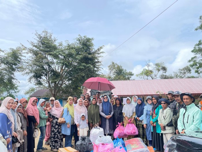 Aksi Nyata Perempuan Bener Meriah, Bantuan Kemanusiaan Disalurkan ke Pengungsi