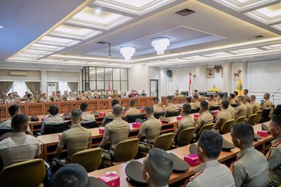 Gubernur Lampung Beri Pembekalan kepada 86 Taruna dan Praja Asal Lampung