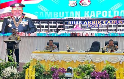 Polda Papua Paparkan Kinerja Keamanan Sepanjang 2025, Dari Penindakan KKB hingga Tren Kriminalitas