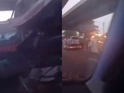 Brak! Kecelakaan Beruntun Pagi Tadi di Tol Japek, Polisi Pastikan Tak Ada Korban Jiwa