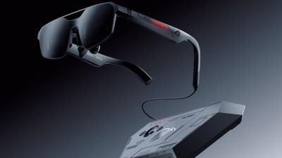 Kacamata Gaming AR ROG XREAL R1 Diperkenalkan di Ajang CES 2026