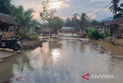 Empat Hari Tergenang, Warga Bandar Tarutung Hadapi Banjir Berkepanjangan