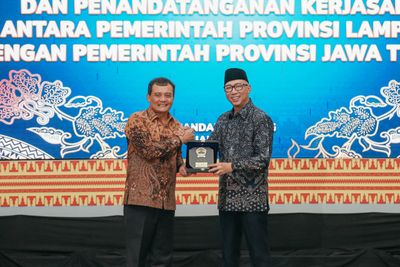 Lampung-Jateng Sepakati 11 Kerja Sama Strategis dari Pangan Hingga Pariwisata