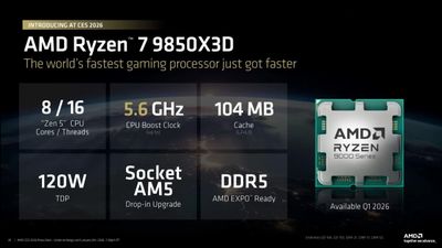 AMD Resmi Luncurkan Ryzen 7 9850X3D: Jadi Prosesor Gaming Paling Ngebut!