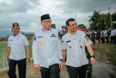 Gubernur: Lampung Siap Kontribusi Dalam Swasembada Pangan Nasional, Produksi Padi Akan Ditingkatkan