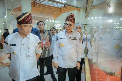 Gubernur Jateng Kunjungi Museum Nasional Transmigrasi di Pesawaran Lampung