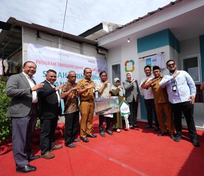 3 Unit Rumah Layak Huni Untuk Masyarakat Sekitar Bandara Soekarno Hatta dari Program TJSL