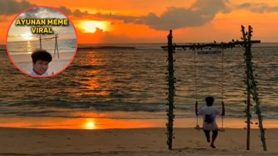 Terungkap! Lokasi Ayunan Meme Berlatar Senja Viral di Media Sosial yang Bikin Netizen Penasaran