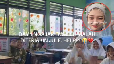 Hari Pertama Mengajar, Guru Tutor Bahasa Inggris Ini Terkejut Dipanggil Jule oleh Murid-Muridnya