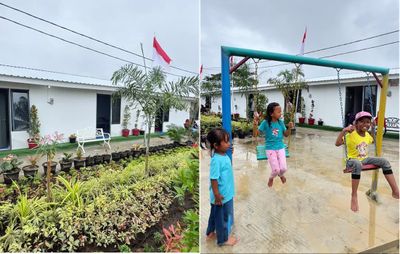 Huntara Danantara di Aceh Tamiang Mulai Ditempati: Warga Senang hingga Anak-anak Happy Main di Taman