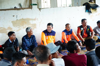 Relokasi Disepakati, Huntara Mulai Digarap: Ini Arahan Tegas Bupati Haili Yoga