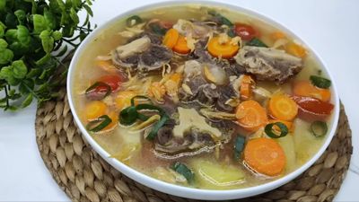 Resep Sop Buntut Kuah Bening yang Segar dan Gurih, Bikin Nagih!