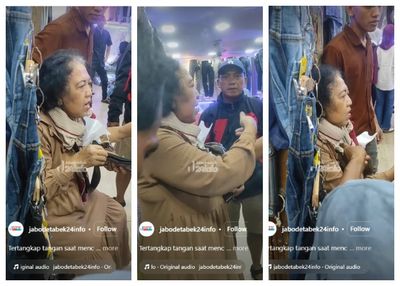 Viral Lansia Nyaris Diamuk Massa Usai Kepergok Curi Baju di Tanah Abang, Begini Endingnya
