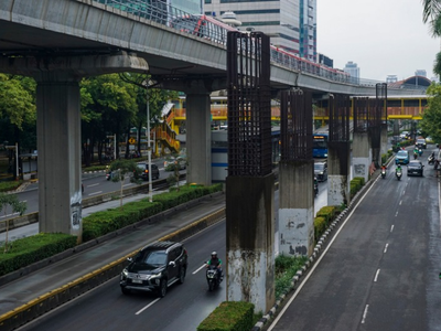 Fisik dan Mental Harus Kuat Hadapi Macet, Pembongkaran Tiang Monorel Jakarta Nggak Ada Penutupan Jalan