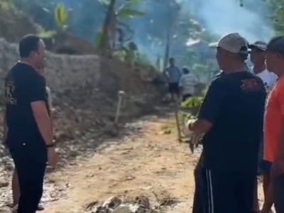 Syamsuddin Arfah Tinjau Langsung Pekerjaan yang Diusulkan Masyarakat Gang Rambai Tarakan