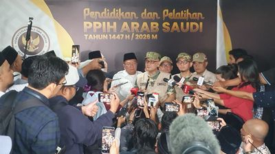 Kementerian Haji dan Umrah Gembleng PPIH 2026 di Pondok Gede, Dilatih Semi Militer hingga Bahasa Arab