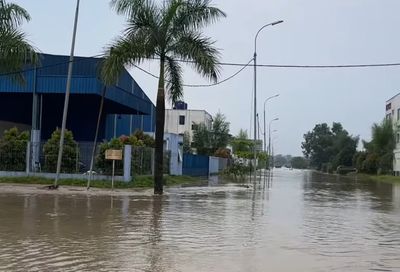 Kawasan Modern Industri 4 Cikande Serang Banjir