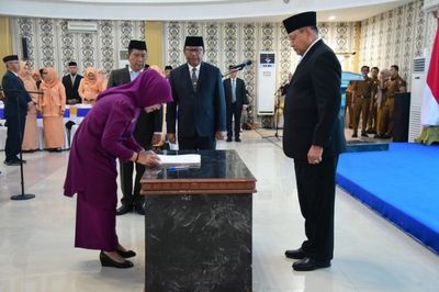 Gusnar Ismail Rombak Formasi: 25 Pejabat Eselon II Gorontalo Resmi Dilantik