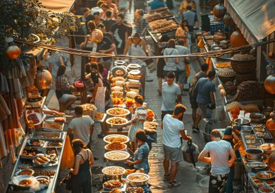 Pasar Ramadhan di Jl. Sao-sao Kendari, Surganya Takjil dan Kuliner