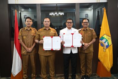 Kantor PMI Kabupaten Serang Diserahkan Ke Pemkot Serang
