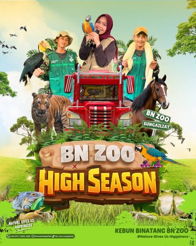 BN Zoo Sungailiat, Wisata Edukatif untuk Anak di Bangka Belitung, Yuk Berkenalan Langsung dengan Burung Unta hingga Beruang Madu