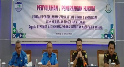 PDAM Batang Gandeng Kejati Jateng untuk Sosialisasi Hukum & Cegah Korupsi