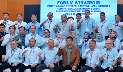 Tujuh Komitmen OPD Sumut Jadi Pondasi Baru Arah Pembangunan Daerah