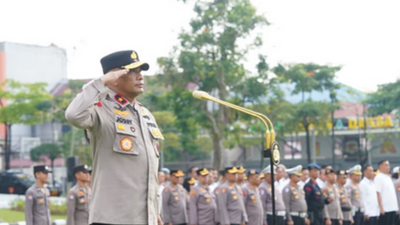 Apel Terakhir Brigjen Jossy di Polda Riau, Posisi Wakapolda Resmi Digantikan Brigjen Hengki Haryadi