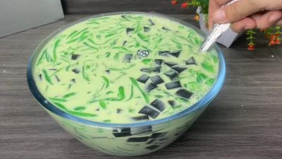 Resep Es Jelly Matcha Manis dan Segar, Mudah Dibuat di Rumah