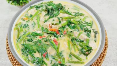 Resep Sayur Bobor Kangkung dan Tempe yang Lezat dan Gurih