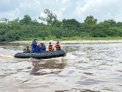 Nelayan Jatuh di Perairan Kuala Penet Lampung Timur, TIM Sar Gabungan Masih Lakukan Pencarian