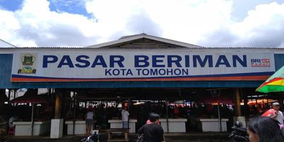 Pasar Ekstrim di Sulut: Pasar Beriman Tomohon