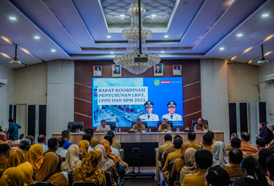 Rakor LKPJ dan LPPD, Pemko Medan Tekankan Disiplin Administrasi OPD