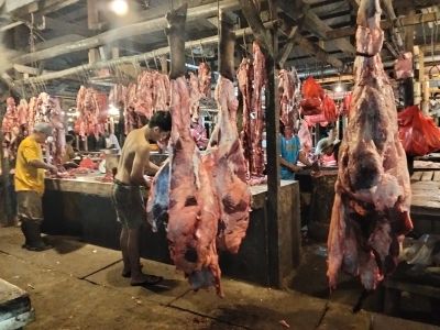 Geliat Perekonomian di Pasar Besar Pangkalpinang, Ramai Hingga Dini Hari