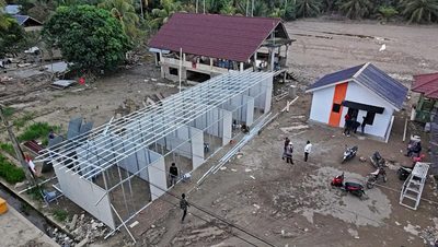 Aceh Timur Bangkit: 3.409 Huntara Dibangun untuk Warga Terdampak Banjir