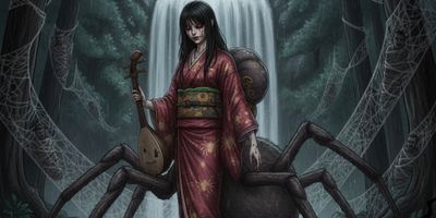 Jorogumo: Sang Wanita Laba-Laba Penggoda dari Mitologi Jepang