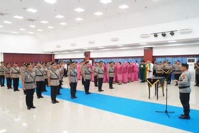 Polda Riau Rombak 5 Kapolres Sekaligus, Ini Daftar Pejabat Barunya